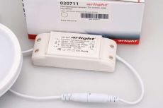 Встраиваемый светильник  20W Белый дневной  020711  LTD-135SOL-20W  4000К 220V IP44 круглый белый