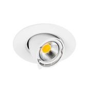 Точечный светильник Lightstar без лампы 011060 Braccio  MR16/Gx5.3 круглый встраиваемый белый
