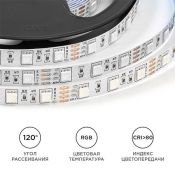 Светодиодная лента RGB 5050 12V 14.4W/m 60Led/метр LSE-271 Эконом IP20