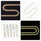 Светодиодная лента змейка Белый теплый 2835 24V  8W/m 60Led/метр 00-349 Стандарт 6мм Светодиодная лента змейка Белый теплый 2835 24V  8W/m 60Led/метр 00-349 Стандарт 6мм