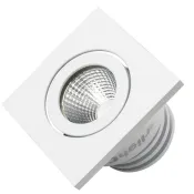 светильник   5W Белый дневной 020758  LTM-S50x50WH 25deg 220V квадратный встраиваемый белый