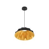 Подвесной светильник  20W Белый теплый DENKIRS ORIGAMI DK6655-BK+SG 230V фигурный черный/золото