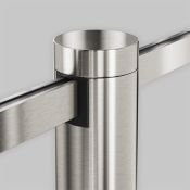 Трековый светильник 5W Белый теплый TR143-1-5W3K-W-PT Фокус / Focus Led Flarity IP20 платина
