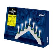 фигура с лампами накаливания НОВОГОДНЯЯ ГОРКА UL-00007388 UDL-L7101-007-SWA-WW WHITE BRIDGE