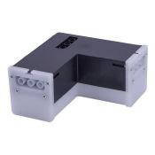 Накладной светильник   8W Белый UL-00013274 ULO-N11L-8W-6500K-90D IP40 BLACK L-образный черный