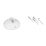 Крепление для гибкого неона ARL-WAVE-1815-S-KIT White 048586