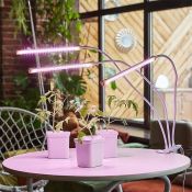 Фитосветильник  18W UL-00008904 ULT-P33-18W-SPLE-TM-60 IP40 WHITE TRIPLE на прищепке с таймером IP40