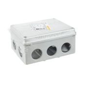 Коробка распаячная КМ41242 для открытой проводки 150х110х70мм IP55 10 гермовводов серая UKO10-150-110-070-K41-55 IEK
