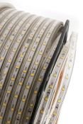 Светодиодная лента Белый теплый 3528 220V  60Led/м герм 00000001104 LT360-WW-100 IP68