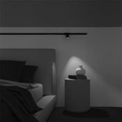 Трековый светильник 12W Белый теплый Фокус/Focus Led Radity 36deg TR103-1-12W3K-M-B на магнитный шинопровод черный