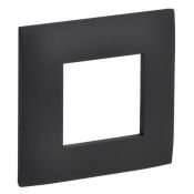 Рамка пластик 1 пост IEK SKANDY SK-M12-K53 SK-F01G графит