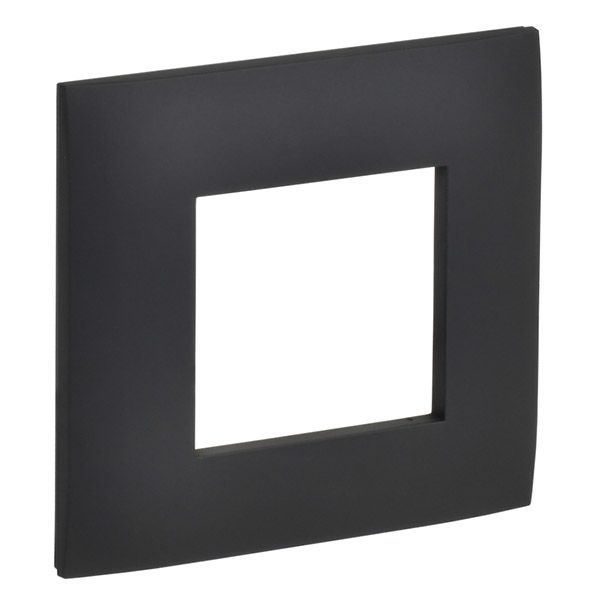 Рамка пластик 1 пост IEK SKANDY SK-M12-K53 SK-F01G графит