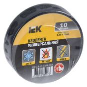 Изолента 15мм*10м черная MIXTAPE 3 UIZ-13-10-10M-K02 IEK