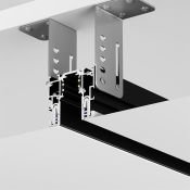 Шинопровод TRX034-SCCL-422B Exility ClipLine 2.0м магнитный в натяжной потолок черный