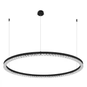 Подвесной светильник  40W Белый теплый 054483 SP-DIAMOND-R850 (BK, 45 deg, 230V, TRIAC) круглый черный