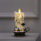 фигурка  светодиодная  «Свеча с Дедом Морозом», 14х23х12 см, пластик, USB, батарейки ААх3, свечение тёплое белое