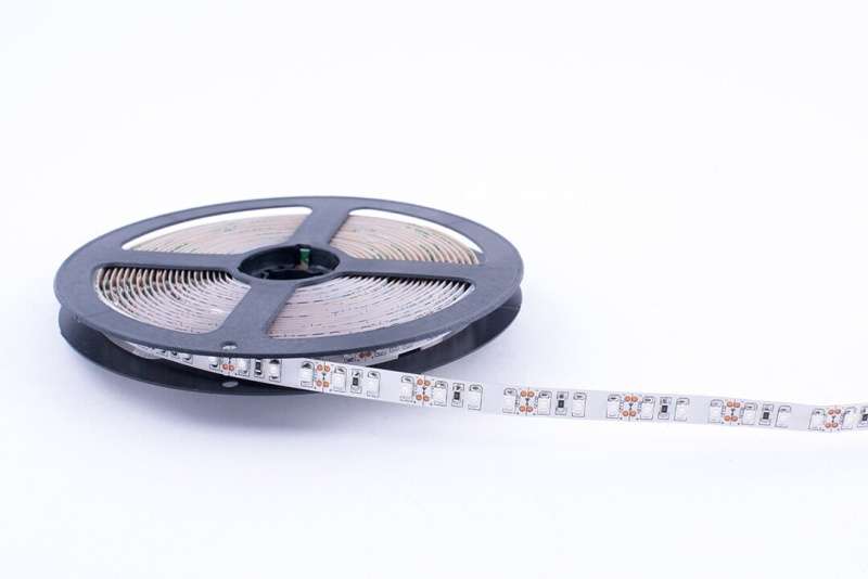 Светодиодная лента Желтый 3528 12V  9.6W/m 120Led/метр 00-00009246 SWG3120-12-9.6-Y-M