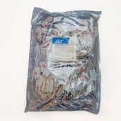 Светодиодный модуль герм. 1led Белый холодный 2835smd 12V линейный с линзой ELF-SOL+ 1 2835 CW