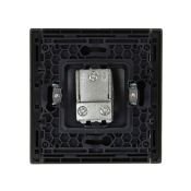 ТВ-розетка встраиваемая проходная IEK FORTE&PIANO FP32 9 серый FP-A10-P-K03