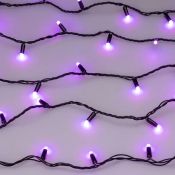гирлянда  6.5W RGB 028214 ARD-STRING-CLASSIC-10000-BLACK-100LED-MILK-SYNC  230V IP65