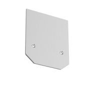 Заглушка торцевая для профиля S35 TRA004MPEC-21S серебро
