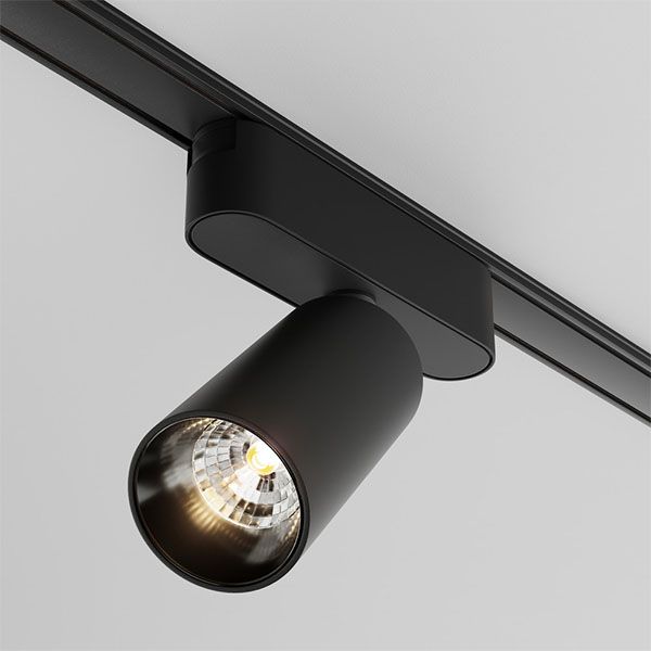Трековый светильник 12W Белый теплый Фокус / Focus Led Radity TR103-1-12W3K-M-B на магнитный шинопровод черный