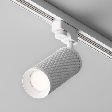Трековый светильник под лампу GU10 Фокус Дизайн/Focus Design Unity TR011-1-GU10-W трековый белый