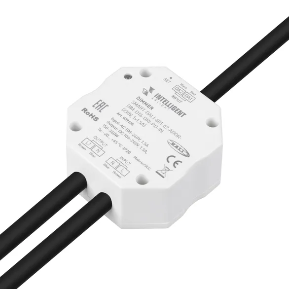 Диммер SMART-DALI-601-62-ADDR-DIM-DT6-DRI-PD-IN (230V, 1x1.5A) 039135
