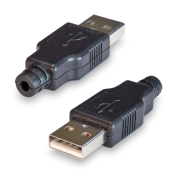 Вилка USB A2.0 на кабель