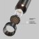 Трековый светильник 5W Белый теплый TR243-5W3K-B Фокус / Focus Led Exility X 3000К чёрный