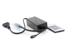 Шнур питания для светодиодной ленты SMD 5060 RGB 220V 00-00000035 RF-LT5-RGB-20 c контроллером IP67