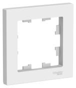 Рамка пластик 1 пост ATLASDESIGN ATN000101 белый Рамка пластик 1 пост ATLASDESIGN ATN000101 белый