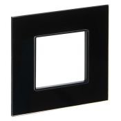 Рамка стеклянная 1 пост IEK SKANDY SK-M12-G-K02 SK-F21Bl черный Рамка стеклянная 1 пост IEK SKANDY SK-M12-G-K02 SK-F21Bl черный