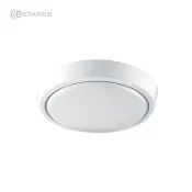 Накладной светильник  25W Белый холодный  Estares DLR- 25W 220V IP44 круглый белый