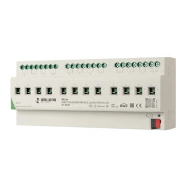 Релейный модуль KNX-7123-82-DRO-DIN (BUS, 12x16A, KNX Secure) 041227