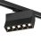 Трековый светильник  10W Белый теплый SOLID EDDER DK6436-BK IP20 на шинопровод черный