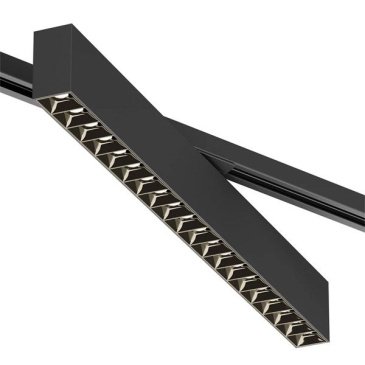 Трековый светильник  40W Белый теплый SOLID EDDER DK6634-BK IP20 на шинопровод черный