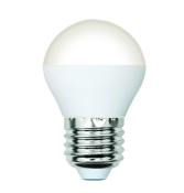 светодиодная лампа шар  G45 Белый дневной  5W UL-00008804  LED-G45-5W/4000K/E27/FR/SLS Volpe Optima