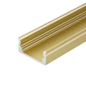 алюминиевый профиль LINE-1708-2000 ANOD GOLD 039987