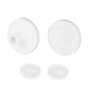 Заглушка для гибкого неона ARL-MOONLIGHT-ROUND-25-CAP-SET-WH (2 шт) белый 036064
