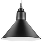 Подвесной светильник без лампы Lightstar 765027 LOFT 1х40W E14  купол черный
