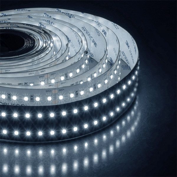 Светодиодная лента Белый 2835 24V 42W/m 240Led/метр 00-307 PRO 30мм IP20 Светодиодная лента Белый 2835 24V 42W/m 240Led/метр 00-307 PRO 30мм IP20