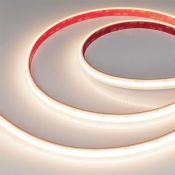 Светодиодная лента  Белый теплый 2835 24V 19W/m  240Led/метр герм (силиконовая экструзия) 052643 RTW-PS-A240-12mm 3500K LUX IP67