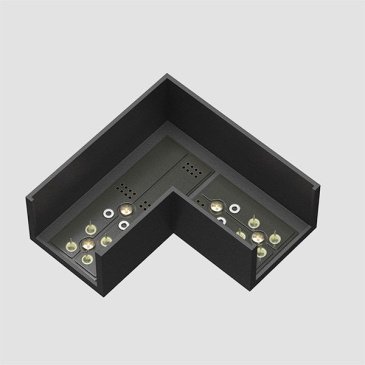 Коннектор питания угловой Elasity TRA160CL-11B чёрный