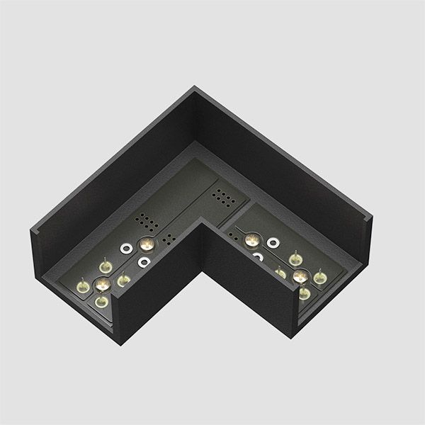 Коннектор питания угловой Elasity TRA160CL-11B чёрный