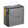Розетка встраиваемая USB IEK FORTE&PIANO A+A 3,1А FP-U21-D31-K46 FP549 сталь