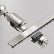 Крепление настенное Wall одинарное Flarity TRA155CW-S1-PT платина