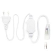 Шнур питания 03-57 для одноцветного светодиодного неона МИНИ (8*16.5мм) 220В, IP65, 800 мм.