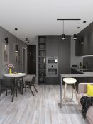 Накладной светильник без лампы IEK LIGHTING 4017 LT-UPB0-4017-GX53-1-K57  GX53 цилиндр накладной черный/золото