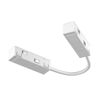 Коннектор питания угловой 15см Exility TRA034CPC-42W-15-1 белый